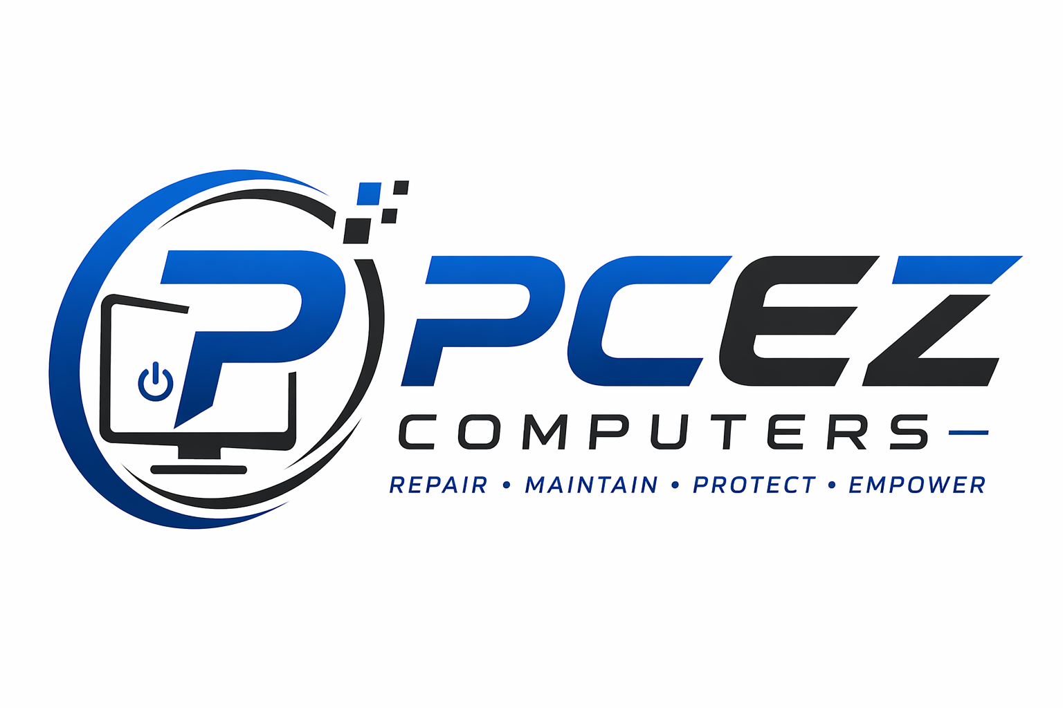 PCEZ Computers logo